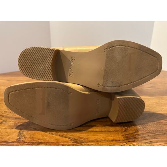 Splendid Women's Andi Faux Leather Riding Boots Beige Size 8.5M NWOB - Picture 11 of 15